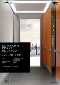 evolution 200 - elevador descontinuado por TK Elevator