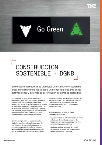 Certificación DGNB: