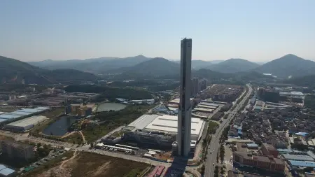 thyssenkrupp opens high speed Test Tower as part of new plant in