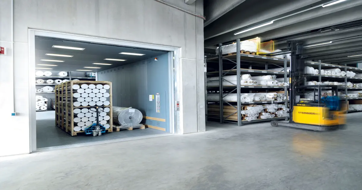 Freight elevator – Aufzug von TK Elevator Deutschland