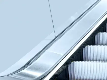 Tugela escalator - Aesthetic lights: Skirt band or balustrade