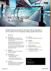 Matten op afdekplaten 