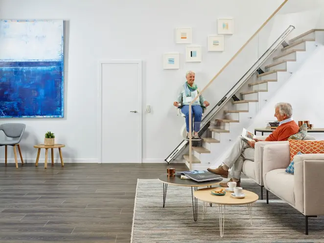 Silla salvaescaleras Levant: para escaleras rectas