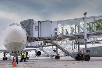 Webová stránka věnovaná řešení pro letiště