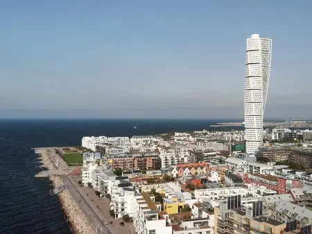 Turning Torso Appartmenthaus, Malmö, Schweden