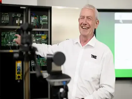 Videoaufzeichnung einer Schulungseinheit