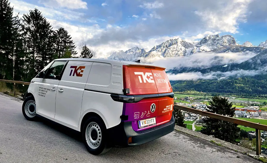 
TK Elevator Servicetechnikerfahrzeug
