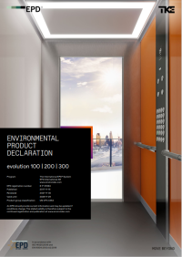 evolution 200 - ascenseur discontinu par TK Elevator