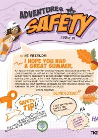 Cover of the In Search of Safety comic