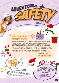 Cover of the In Search of Safety comic