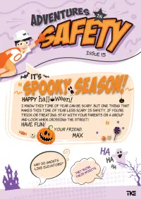 Cover of the In Search of Safety comic