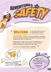 Cover of the In Search of Safety comic