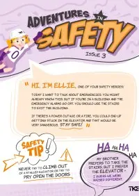 Cover of the In Search of Safety comic