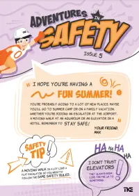 Cover of the In Search of Safety comic