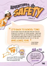 Cover of the In Search of Safety comic