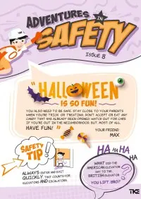 Cover of the In Search of Safety comic