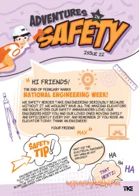 Cover of the In Search of Safety comic