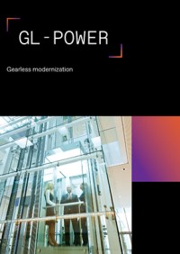 The cover of the TK Elevator GL-Power brochure.