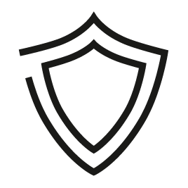 A shield icon
