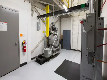 A modernized machine room.