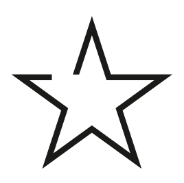 A star icon