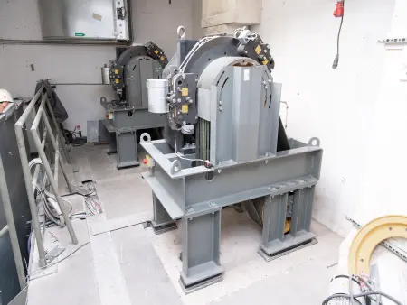A look inside a machine room